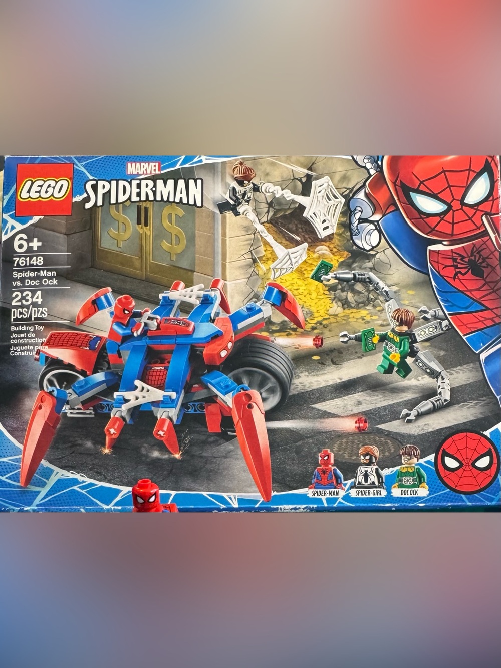 LEGO Marvel Spider-Man vs. Doc Ock (76148) set is 99% complete